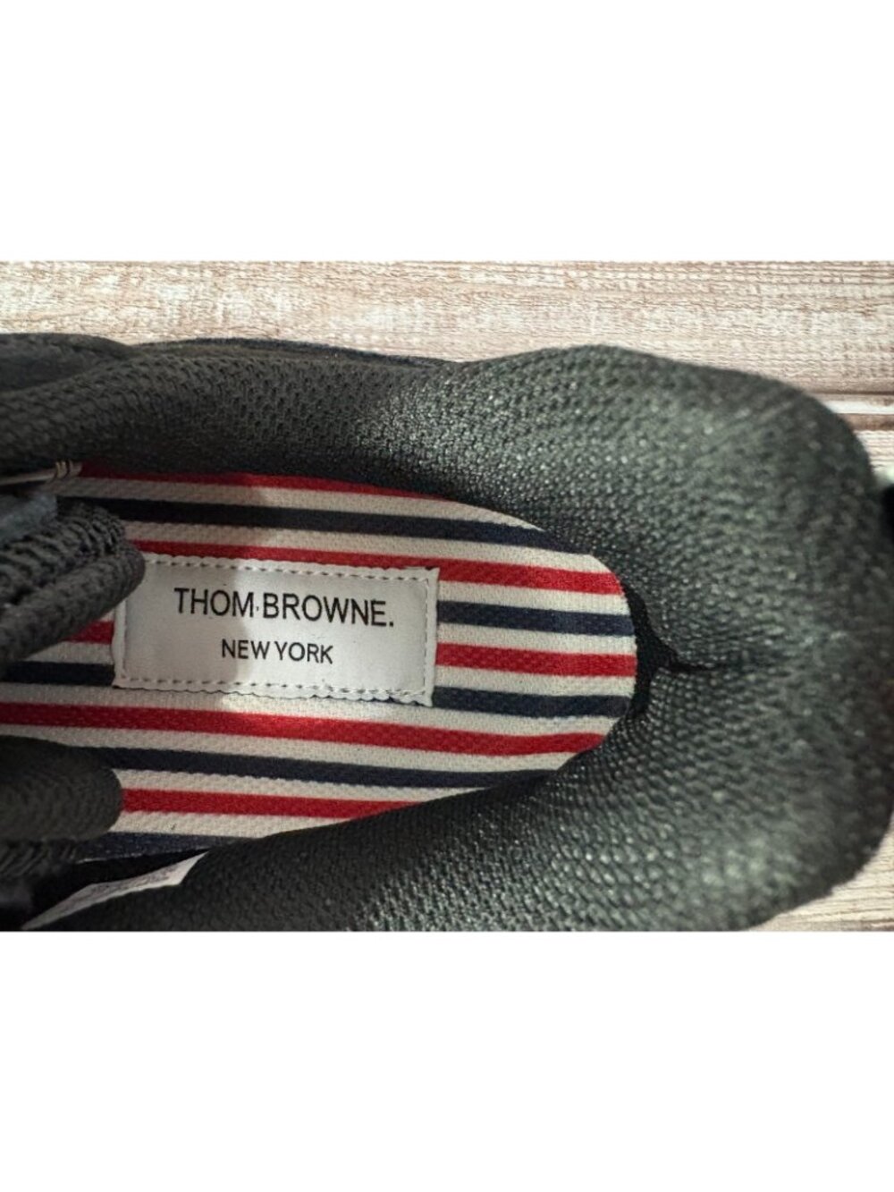Thom Browne New York x Asics Gel Kayano 14 Sz 7 Men 8.5 Women Black NEW In Box - Picture 11 of 15